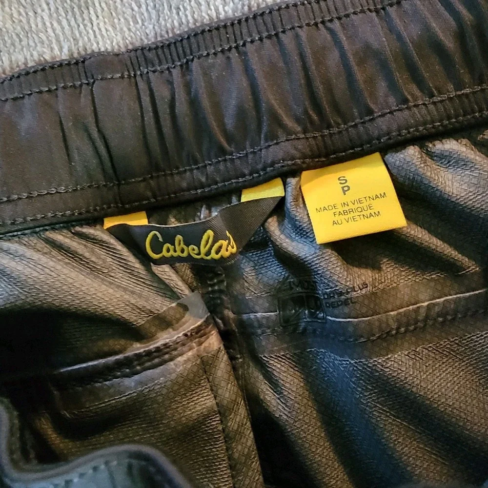 Cabelas Women's Drawstring Polyester Adjustable Ankle Track Pants Size SP - Picture 3 of 7